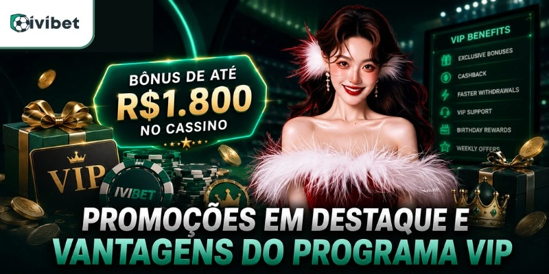 Ivibet | Site Ivibet Oficial bônus de até R$1.800 no Cassino 14 Promoções em Destaque e Vantagens do Programa VIP